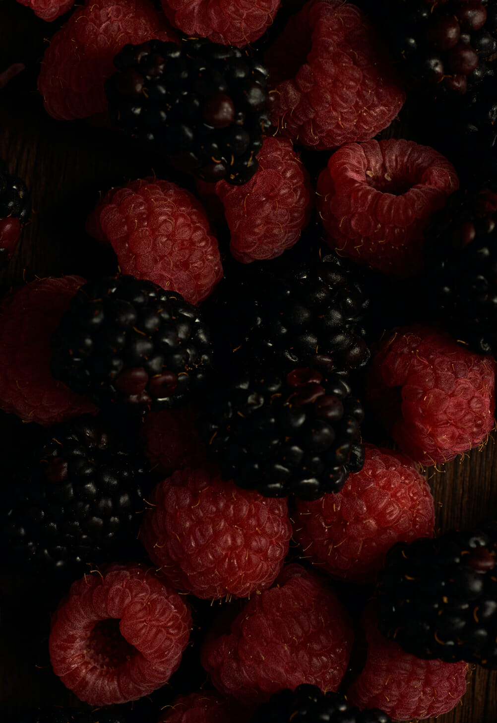 zaya rum cocktails raspberries blackberries